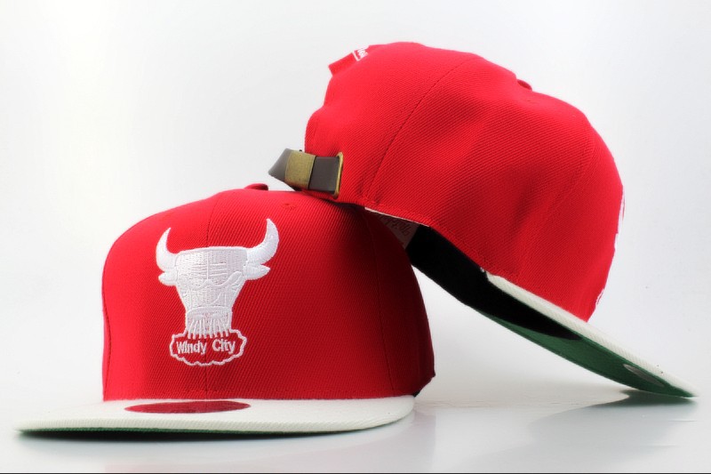 Chicago Bulls M&N Snapback Hat QH 0617